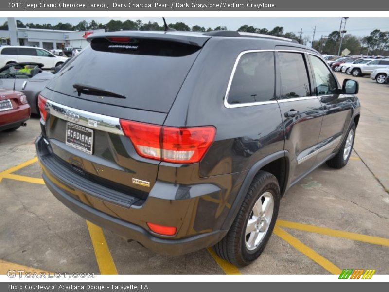 Dark Charcoal Pearl / Dark Graystone/Medium Graystone 2011 Jeep Grand Cherokee Laredo