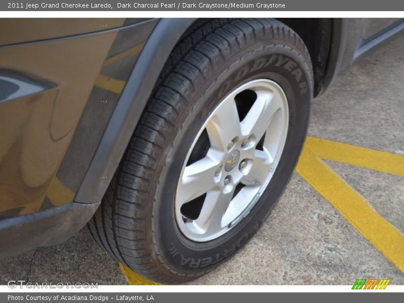 Dark Charcoal Pearl / Dark Graystone/Medium Graystone 2011 Jeep Grand Cherokee Laredo