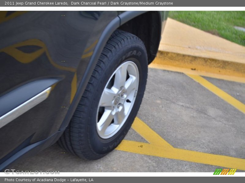 Dark Charcoal Pearl / Dark Graystone/Medium Graystone 2011 Jeep Grand Cherokee Laredo