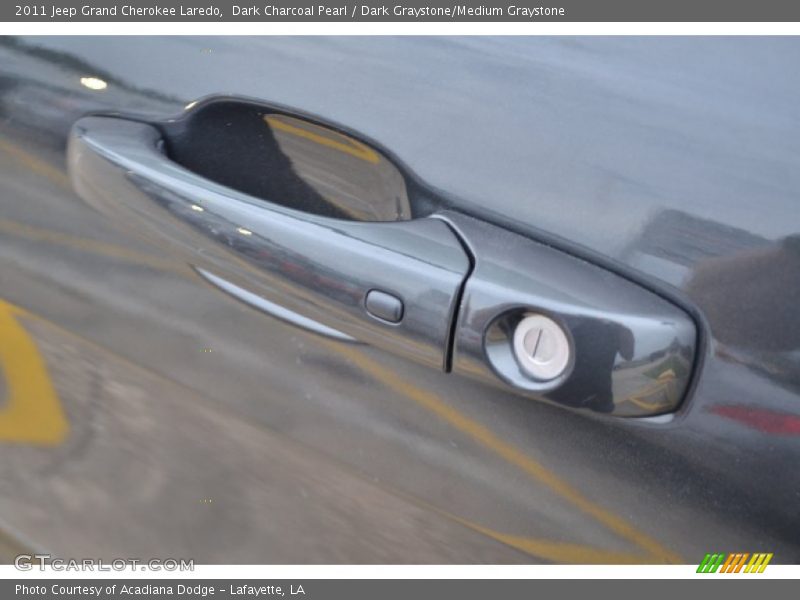 Dark Charcoal Pearl / Dark Graystone/Medium Graystone 2011 Jeep Grand Cherokee Laredo