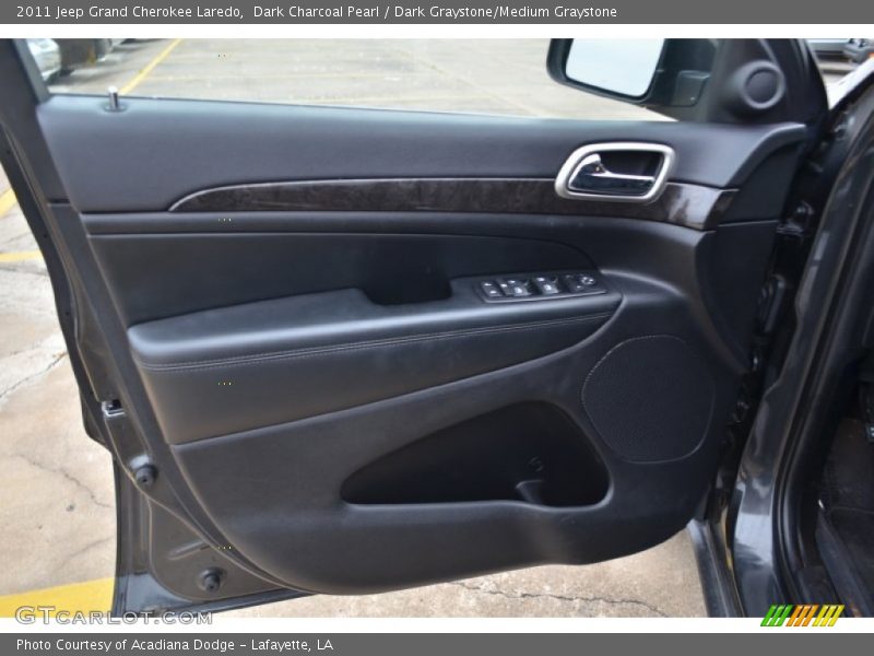 Dark Charcoal Pearl / Dark Graystone/Medium Graystone 2011 Jeep Grand Cherokee Laredo