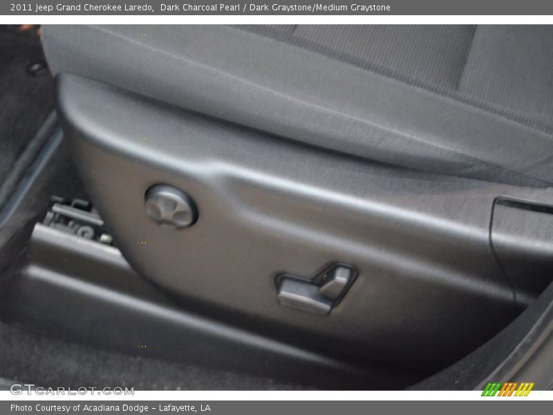 Dark Charcoal Pearl / Dark Graystone/Medium Graystone 2011 Jeep Grand Cherokee Laredo