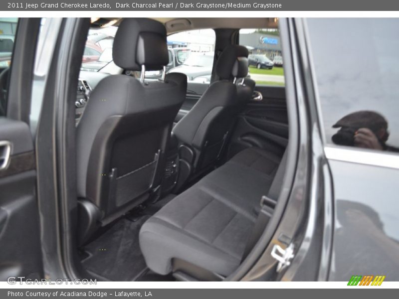 Dark Charcoal Pearl / Dark Graystone/Medium Graystone 2011 Jeep Grand Cherokee Laredo