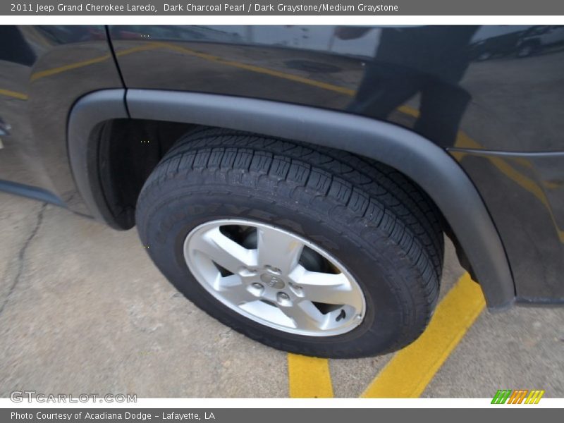Dark Charcoal Pearl / Dark Graystone/Medium Graystone 2011 Jeep Grand Cherokee Laredo