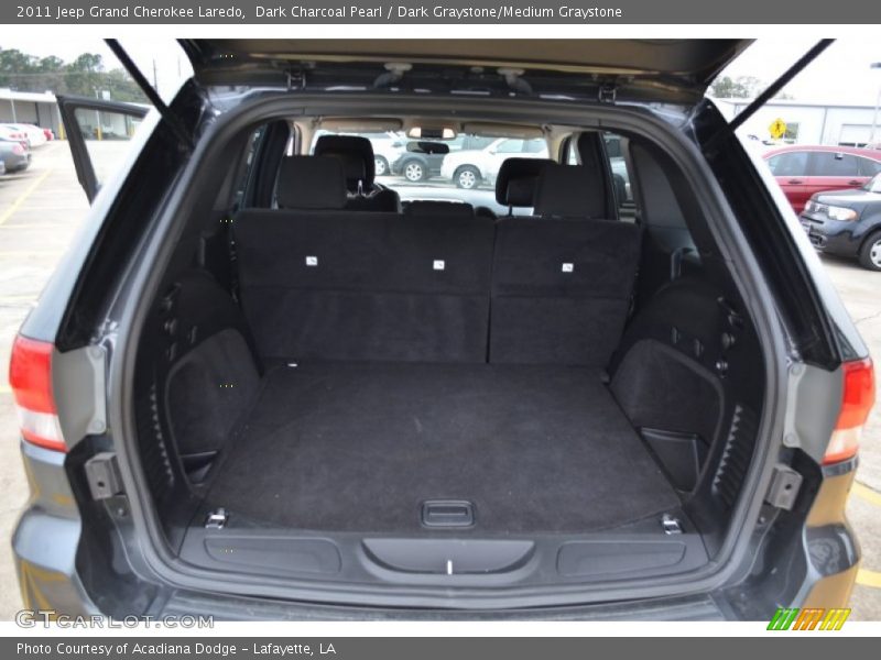 Dark Charcoal Pearl / Dark Graystone/Medium Graystone 2011 Jeep Grand Cherokee Laredo