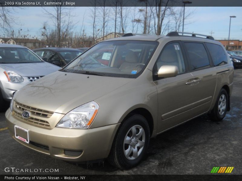 Cashmere / Beige 2009 Kia Sedona LX