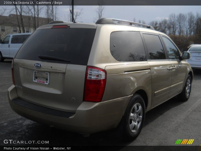 Cashmere / Beige 2009 Kia Sedona LX