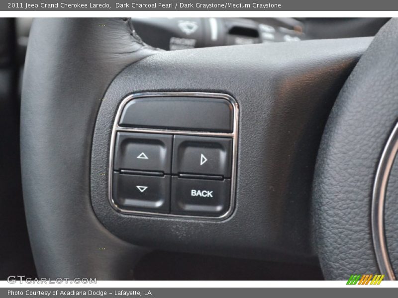 Dark Charcoal Pearl / Dark Graystone/Medium Graystone 2011 Jeep Grand Cherokee Laredo