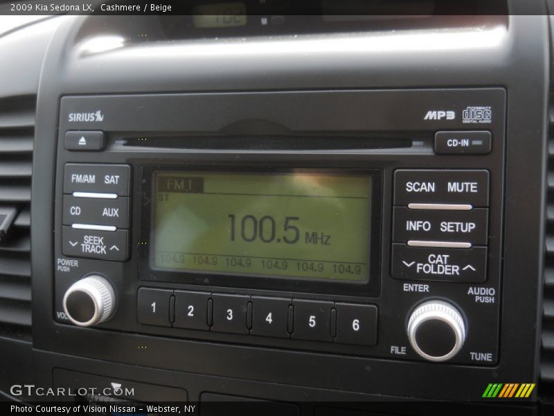 Cashmere / Beige 2009 Kia Sedona LX