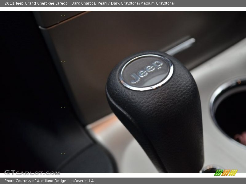 Dark Charcoal Pearl / Dark Graystone/Medium Graystone 2011 Jeep Grand Cherokee Laredo