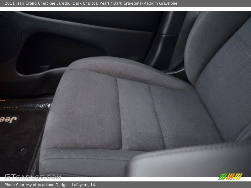 Dark Charcoal Pearl / Dark Graystone/Medium Graystone 2011 Jeep Grand Cherokee Laredo