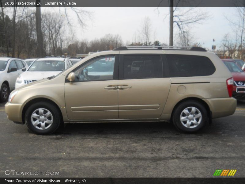 Cashmere / Beige 2009 Kia Sedona LX