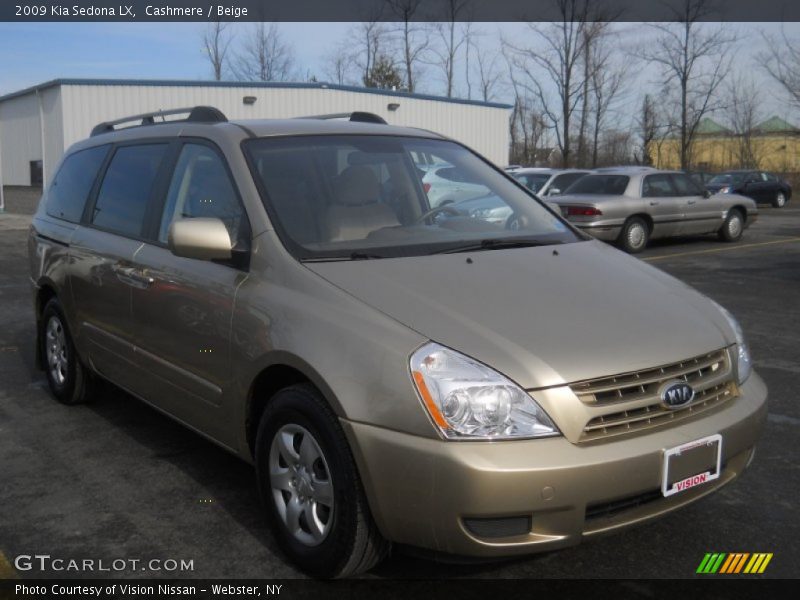 Cashmere / Beige 2009 Kia Sedona LX
