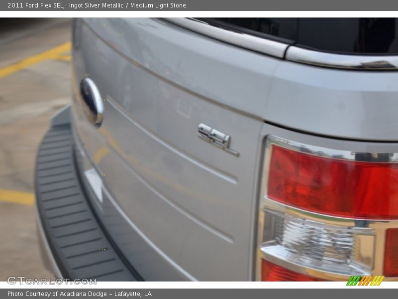 Ingot Silver Metallic / Medium Light Stone 2011 Ford Flex SEL