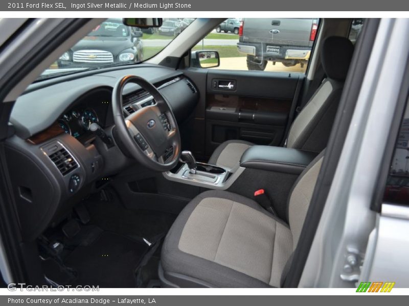 Ingot Silver Metallic / Medium Light Stone 2011 Ford Flex SEL