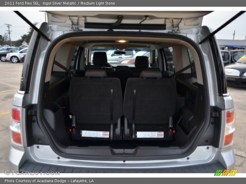 Ingot Silver Metallic / Medium Light Stone 2011 Ford Flex SEL