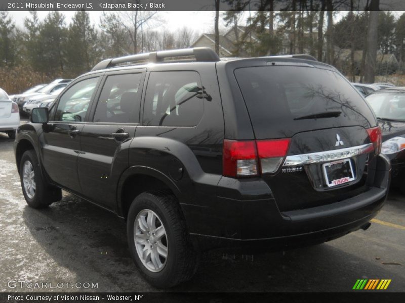 Kalapana Black / Black 2011 Mitsubishi Endeavor LS
