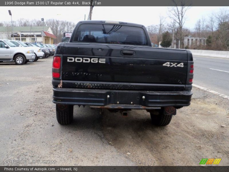 Black / Tan 1996 Dodge Ram 1500 LT Regular Cab 4x4