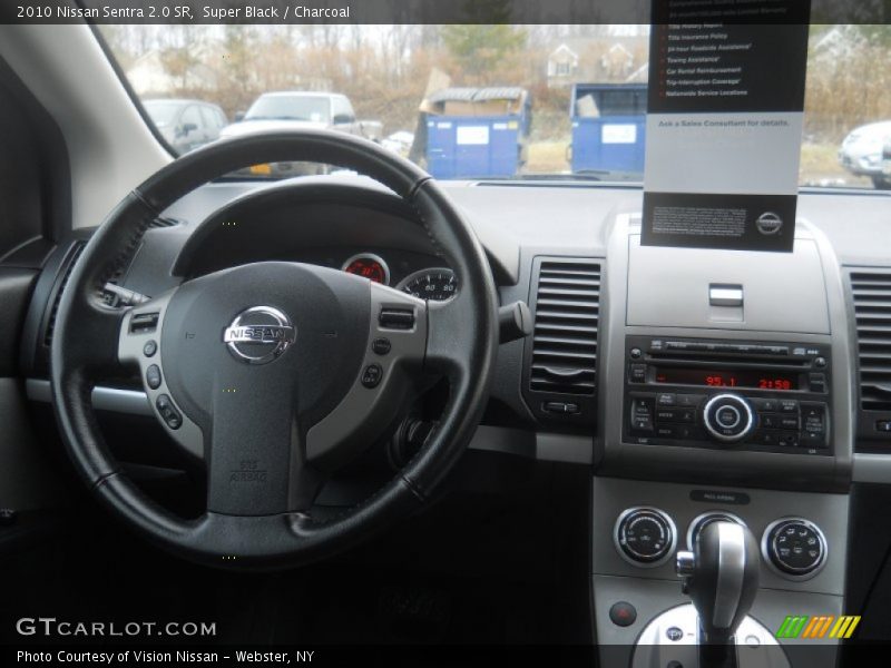 Super Black / Charcoal 2010 Nissan Sentra 2.0 SR