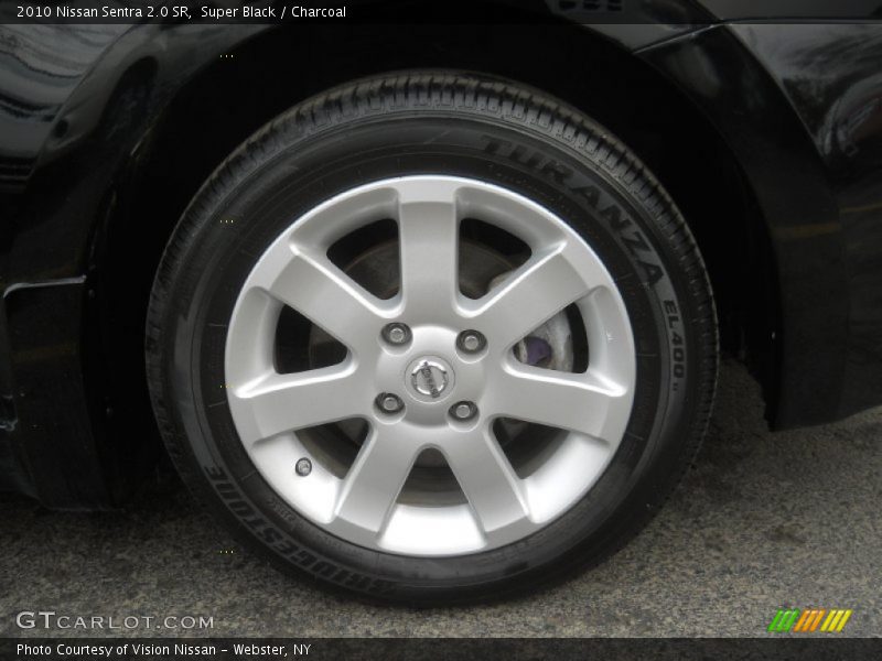 Super Black / Charcoal 2010 Nissan Sentra 2.0 SR
