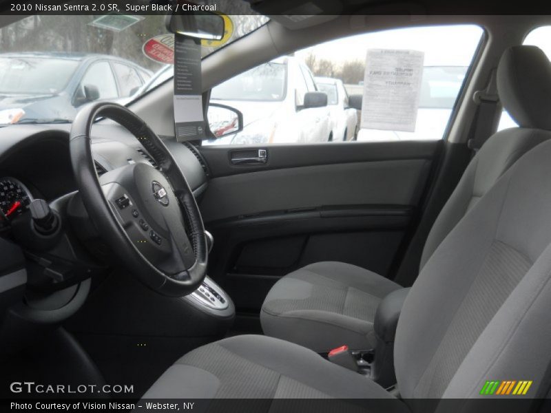 Super Black / Charcoal 2010 Nissan Sentra 2.0 SR