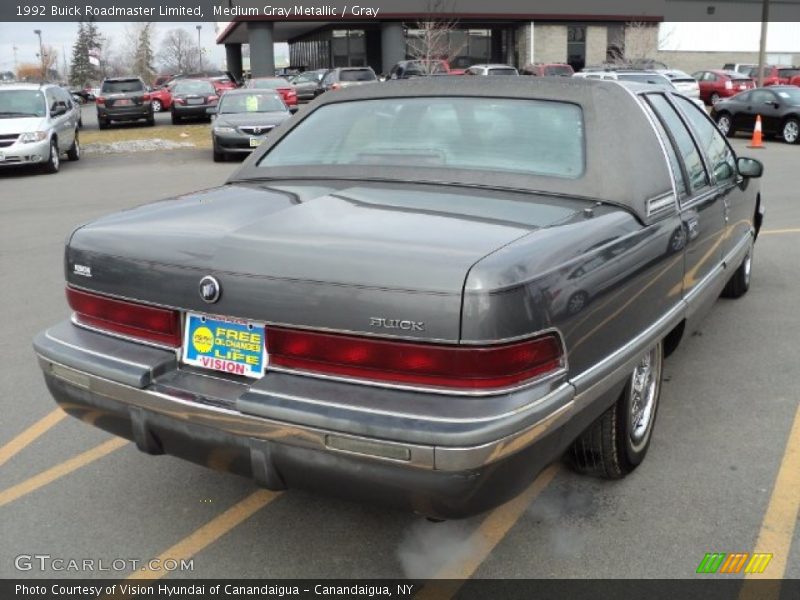 Medium Gray Metallic / Gray 1992 Buick Roadmaster Limited