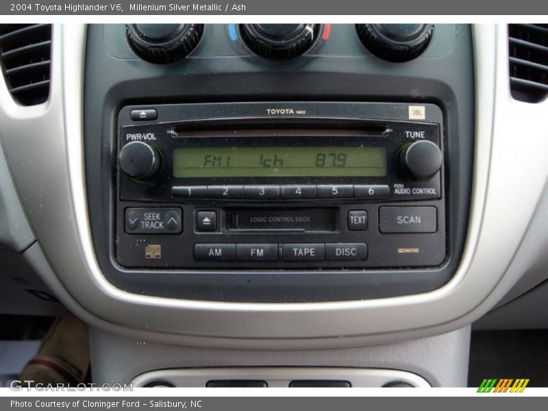Millenium Silver Metallic / Ash 2004 Toyota Highlander V6