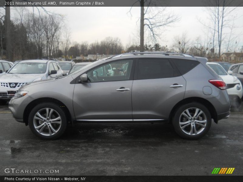 Platinum Graphite / Black 2011 Nissan Murano LE AWD