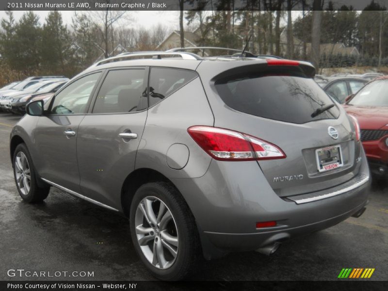 Platinum Graphite / Black 2011 Nissan Murano LE AWD