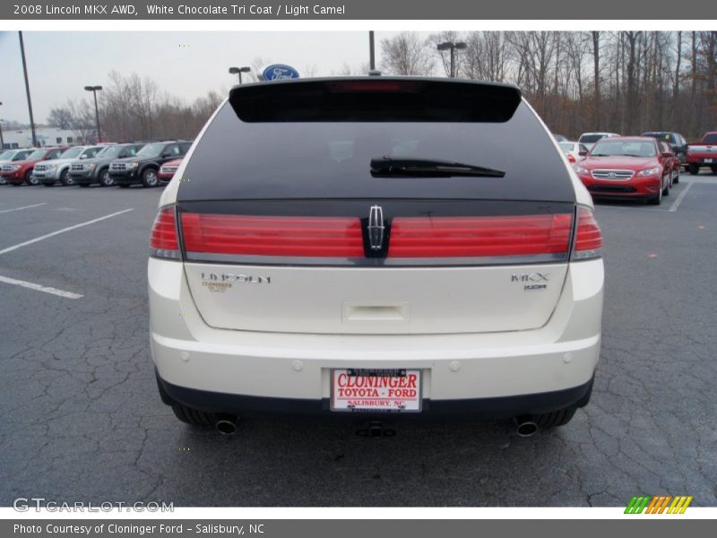 White Chocolate Tri Coat / Light Camel 2008 Lincoln MKX AWD