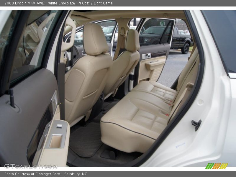 White Chocolate Tri Coat / Light Camel 2008 Lincoln MKX AWD