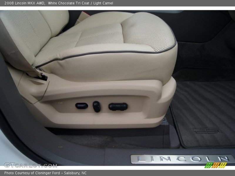 White Chocolate Tri Coat / Light Camel 2008 Lincoln MKX AWD
