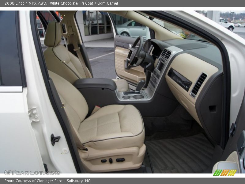 White Chocolate Tri Coat / Light Camel 2008 Lincoln MKX AWD