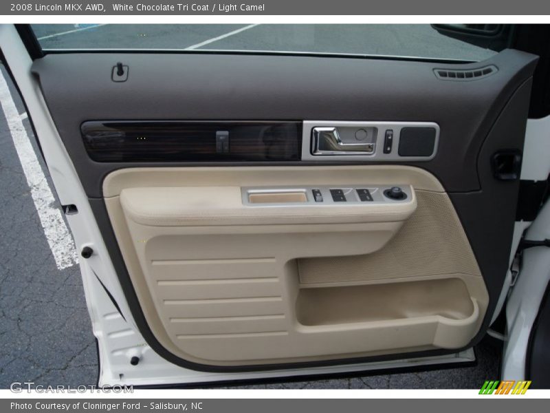 White Chocolate Tri Coat / Light Camel 2008 Lincoln MKX AWD