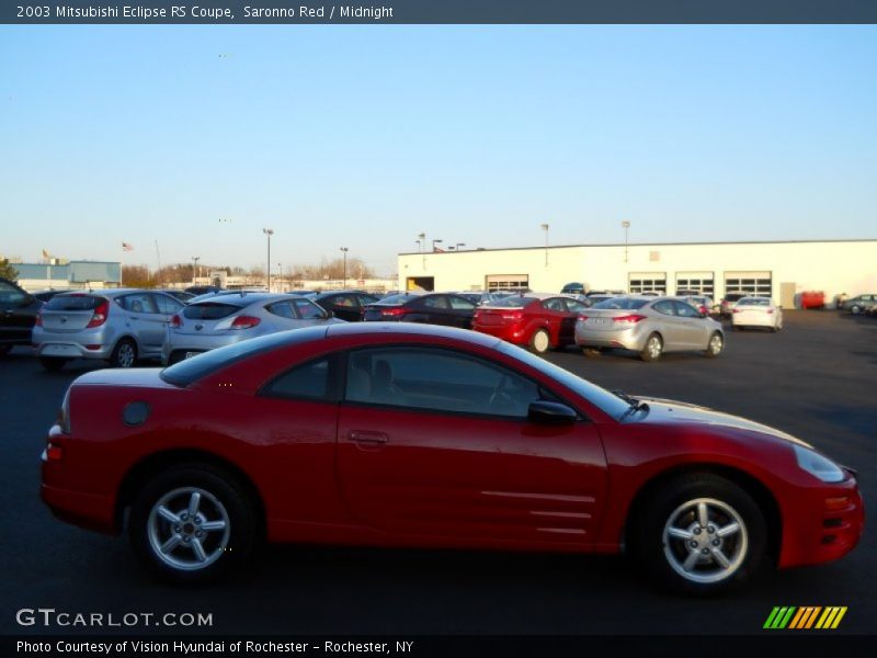 Saronno Red / Midnight 2003 Mitsubishi Eclipse RS Coupe