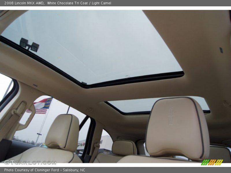 White Chocolate Tri Coat / Light Camel 2008 Lincoln MKX AWD