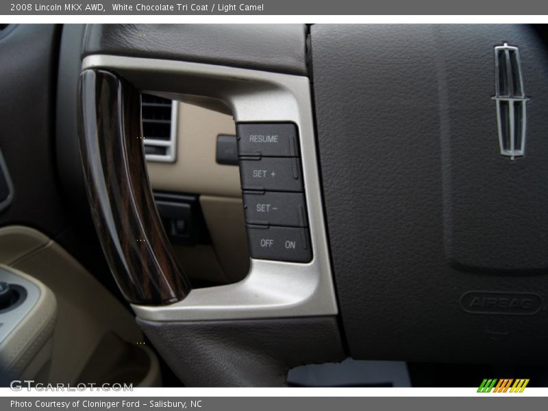 White Chocolate Tri Coat / Light Camel 2008 Lincoln MKX AWD