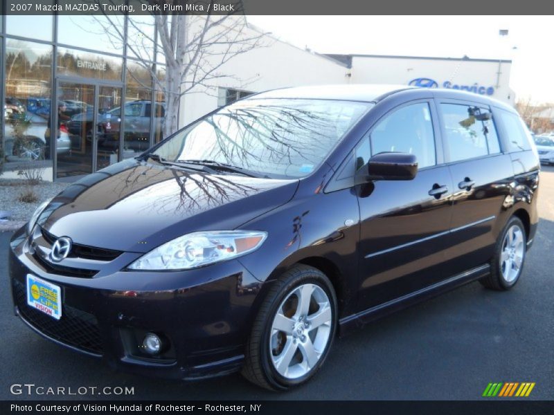 Dark Plum Mica / Black 2007 Mazda MAZDA5 Touring