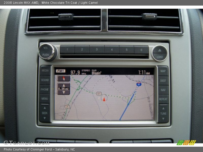 White Chocolate Tri Coat / Light Camel 2008 Lincoln MKX AWD