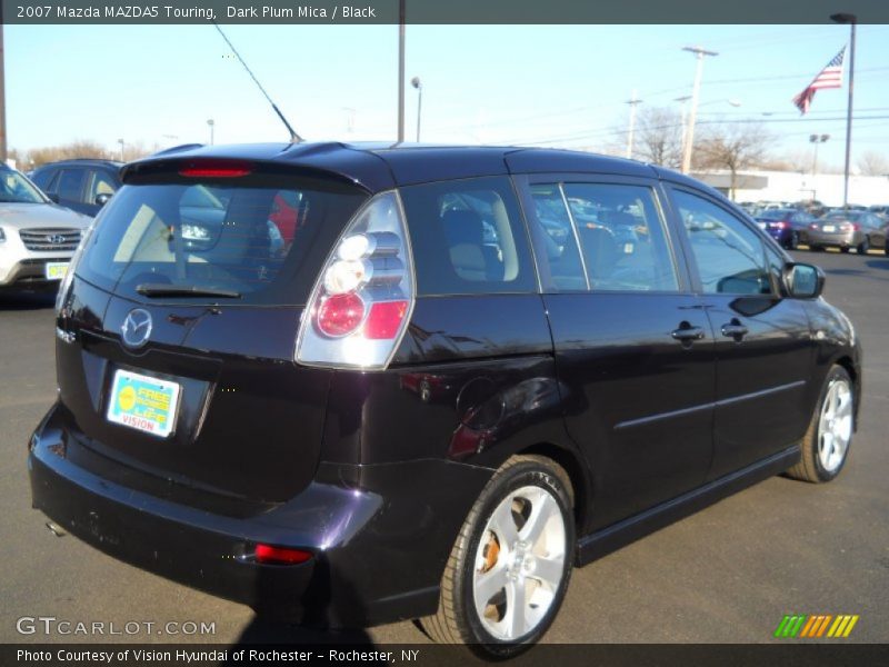Dark Plum Mica / Black 2007 Mazda MAZDA5 Touring