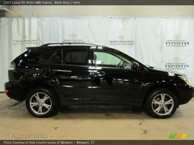 Black Onyx / Ivory 2007 Lexus RX 400h AWD Hybrid