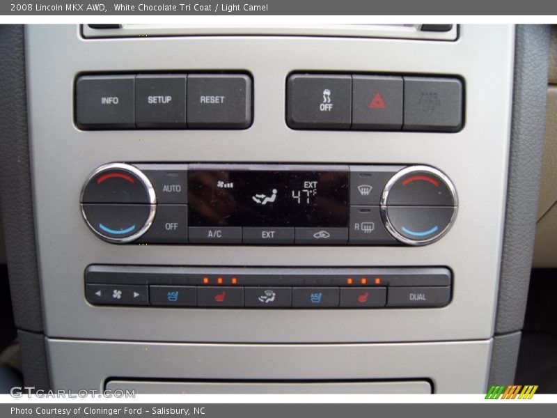 White Chocolate Tri Coat / Light Camel 2008 Lincoln MKX AWD