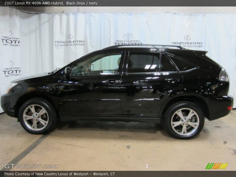 Black Onyx / Ivory 2007 Lexus RX 400h AWD Hybrid