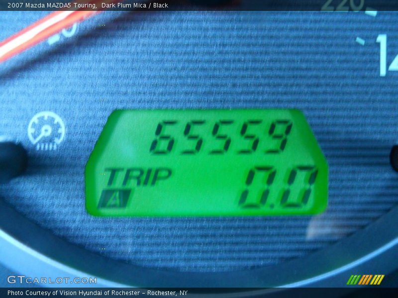 Dark Plum Mica / Black 2007 Mazda MAZDA5 Touring