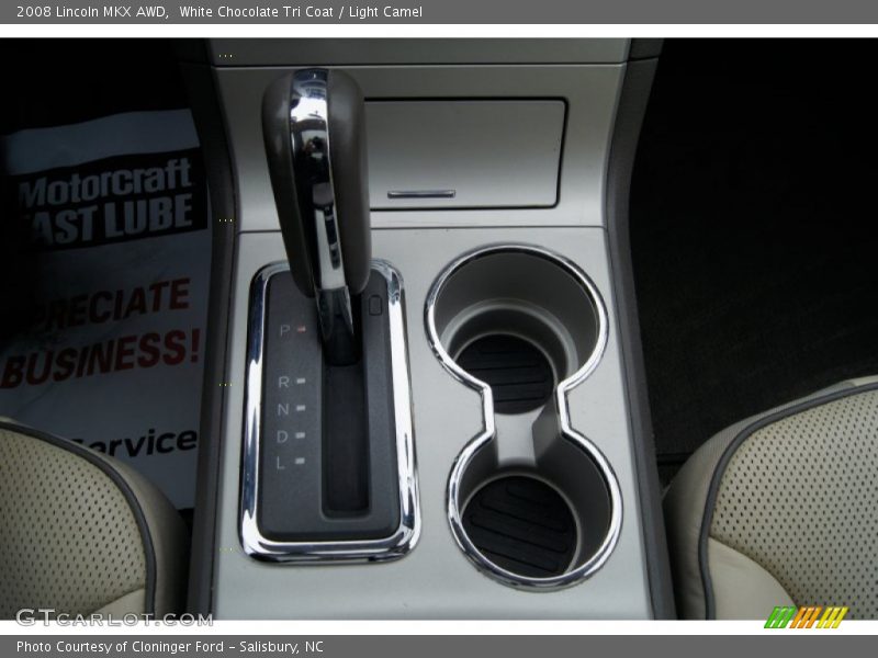 White Chocolate Tri Coat / Light Camel 2008 Lincoln MKX AWD