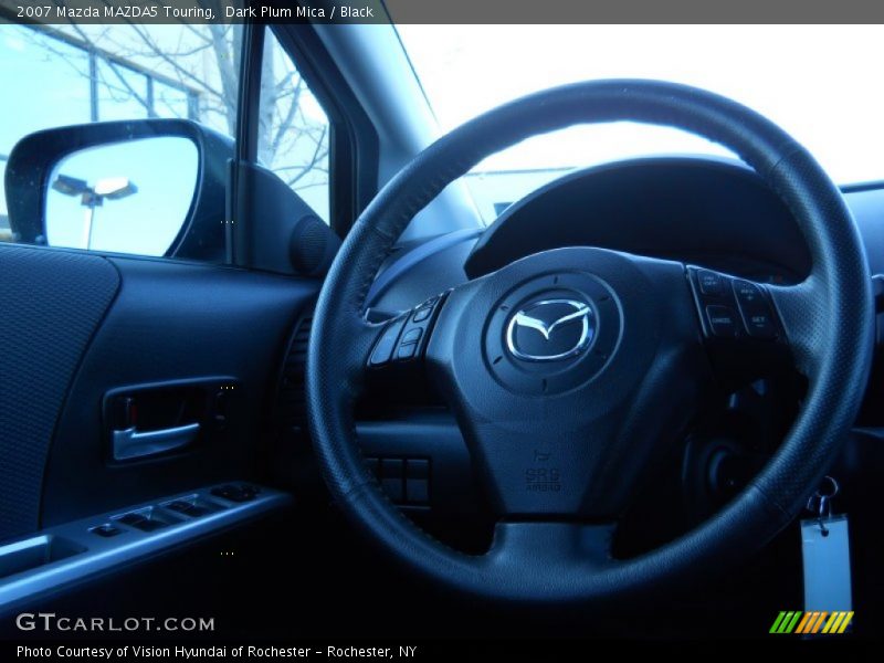 Dark Plum Mica / Black 2007 Mazda MAZDA5 Touring