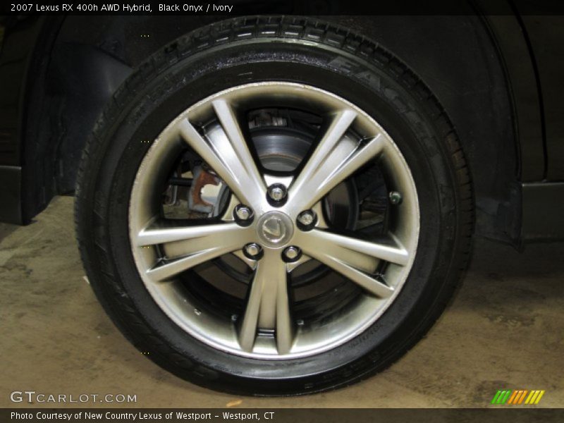 Black Onyx / Ivory 2007 Lexus RX 400h AWD Hybrid