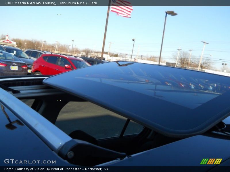 Dark Plum Mica / Black 2007 Mazda MAZDA5 Touring