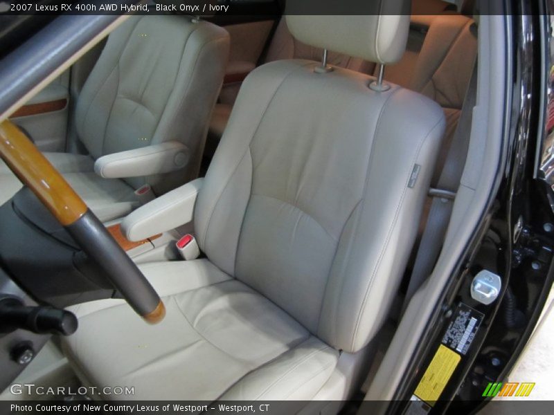Black Onyx / Ivory 2007 Lexus RX 400h AWD Hybrid