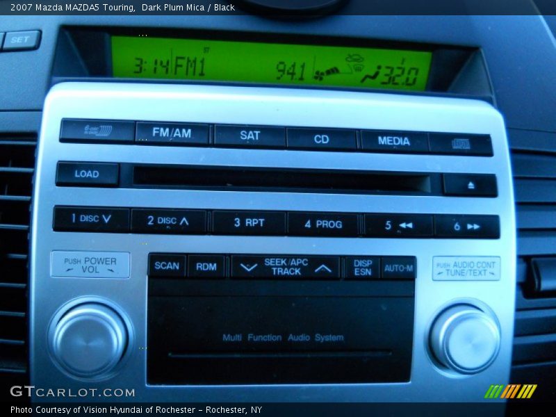 Dark Plum Mica / Black 2007 Mazda MAZDA5 Touring